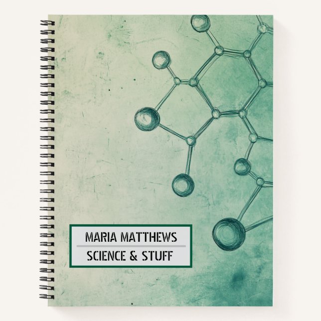 Simple and elegant Science Notebook (Front)