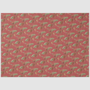 Simple and Elegant Vintage Floral Tissue Paper