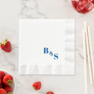 Simple and Elegant Wedding Reception Party Napkins