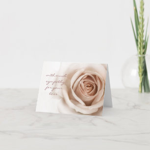 Simple and Sincere Sympathy Card