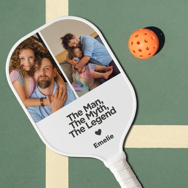 Simple and Sweet Quote Personalised Dad Gift Pickleball Paddle (Creator Uploaded)