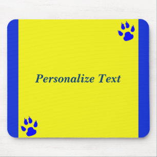 Simple animal lover customisable mouse pad