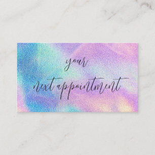 Simple Appointment Card