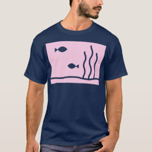 Simple aquarium pink T-Shirt