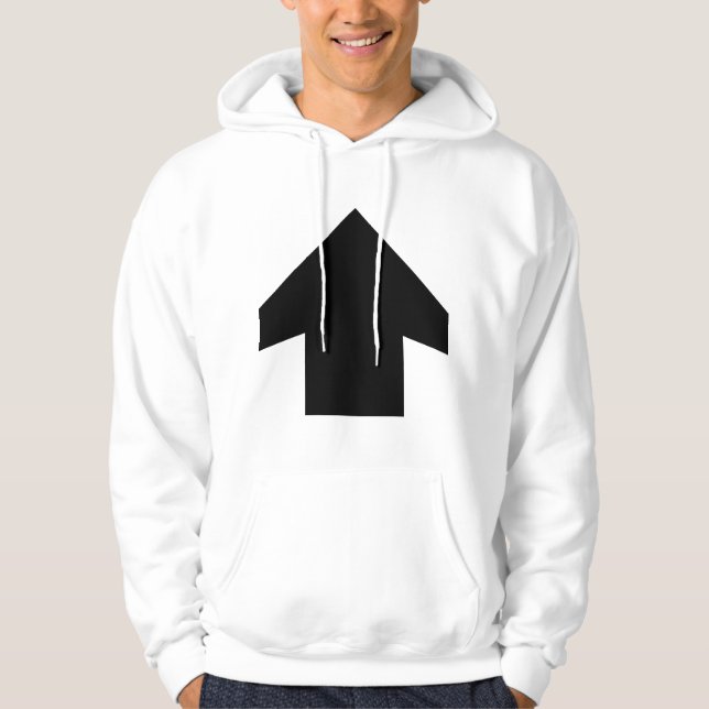 Simple Arrow 01 Hoodie (Front)