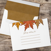 Simple Autumn Watercolor Harvest Cornucopia