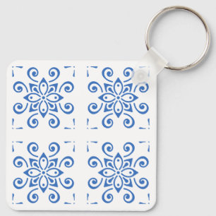 Simple Azulejo Key Ring