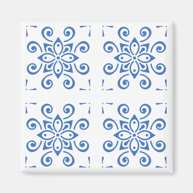 Simple Azulejo Magnet (Front)