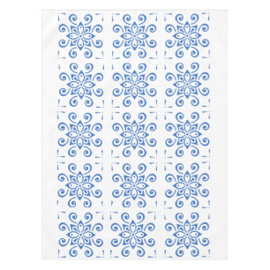 Simple Azulejo Tablecloth