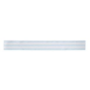 Simple Azure French Stripe Satin Ribbon