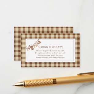 Simple Baby Is Brewing Doodle Coffee Baby Shower  Enclosure Card