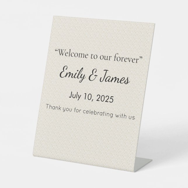 Simple Baby Shower Sign That Guests Loved (Front)
