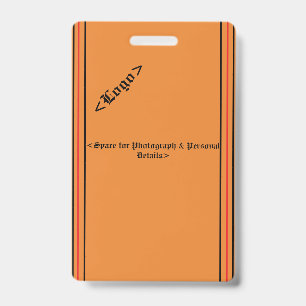 Simple Badge ID Badge