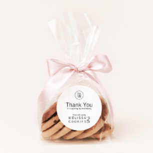 Simple Bakery Brand Ready Baked With Love Sticker