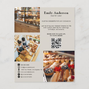 Simple Bakery Flyer   You made my day