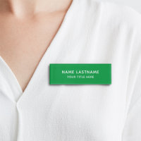 Simple Basic Bright Green Minimal Modern Title