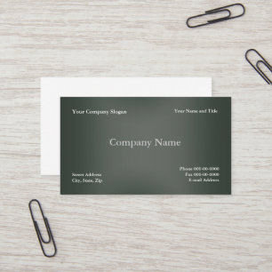Simple Basic Business Card
