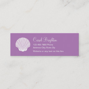 Simple Beach Business Cards