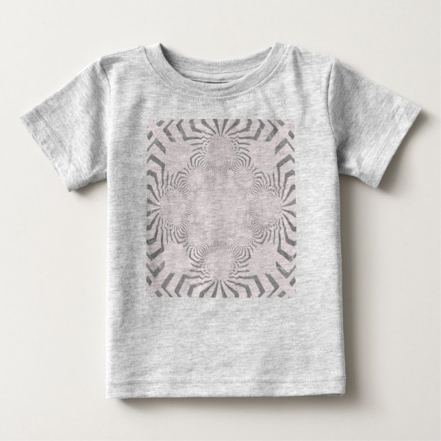Simple Beautiful amazing soft white pattern design Baby T-Shirt (Front)