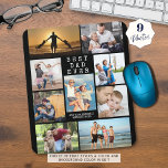 Simple BEST DAD EVER Photo Collage Personalised Mouse Pad<br><div class="desc">Create a keepsake photo memory mousepad with a collage of nine of your favourite pictures of your special Dad. TITLE CHANGE: The simple, classic title BEST DAD EVER can be changed and you can add a personal message like HAPPY FATHER'S DAY, HAPPY BIRTHDAY or WITH LOVE, NAMES. COLOR CHANGE: You...</div>