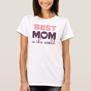 Simple Best Mum in the World Mother's Day Tank Top