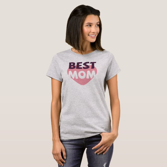 Simple Best Mum Mother's Day | Shirt (Front Full)