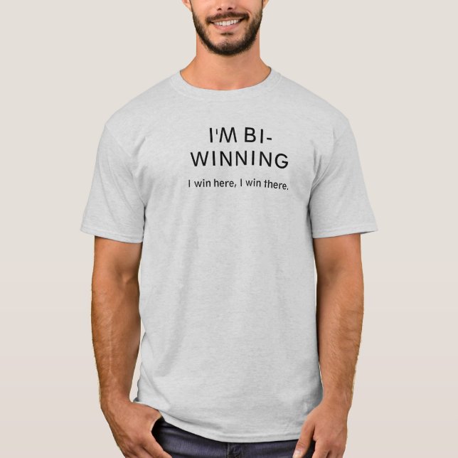 Simple BI-WINNING TSHIRT (Front)