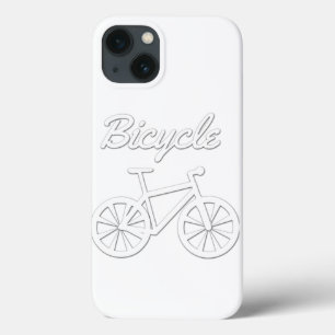 Simple Bicycle Design iPhone 13 Case