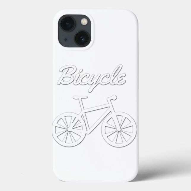 Simple Bicycle Design Case-Mate iPhone Case (Back)