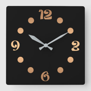 Simple, Black and white , Fashionable Wall Clock