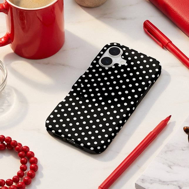 Simple Black and White Polka Dot Basic Pattern (Creator Uploaded)