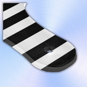 Simple Black and White Stripes   Cutting Board