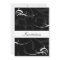Simple Black and White Wedding Invitations