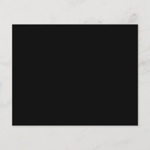 simple black colour to personalise or not flyer
