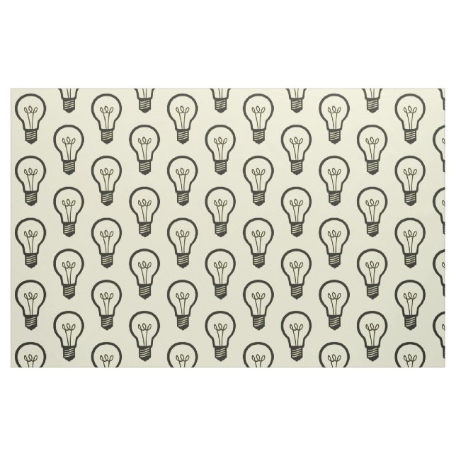 Simple Black Light Bulb for Many Creative Ideas Fabric (Fat Quarter)