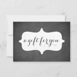 Simple Black White Business Gift Certificate 