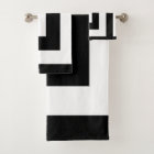 Simple Black White Modern Greek Key