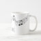 Simple Black White Music Notes Custom Name