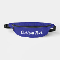 Simple Blue and White Script Text Template