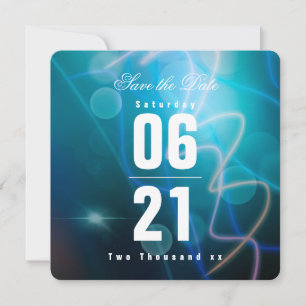 Simple Blue Bokeh Background & Typography
