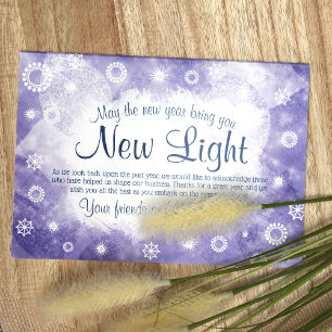Simple Blue Company Christmas Card