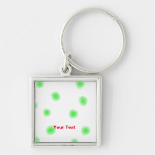 SIMPLE BLUE GENOME SWEET HOME MAGNET KEY RING