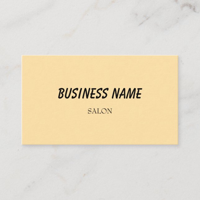 simple blue green watercolor script modern busines business card (Front)
