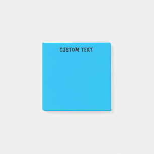 Simple Blue Post-it Notes