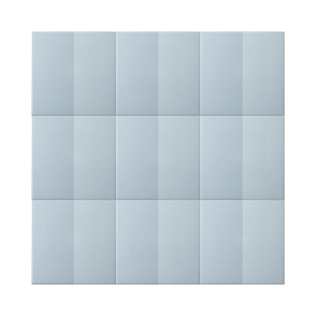 Simple Blue Two Tone Rectangle Design Ceramic Tile (two tone blue rectangle ceramic tiles)