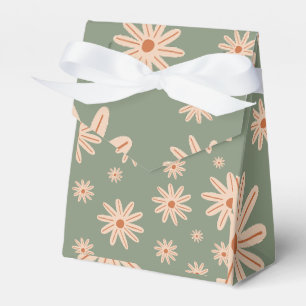 Simple Boho Flowers All Ages Birthday Favour Box