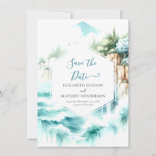Simple Boho Nautical Wedding Save The Date