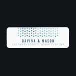 SIMPLE BOHO RETURN ADDRESS modern pattern blue Return Address Label<br><div class="desc">Setup as a template it is easy to customise with your own text - make it yours! - - - - - - - - - - - - - - - - - - - - - - - - - - - - - - - - - -...</div>