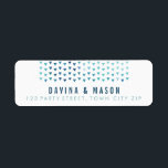 SIMPLE BOHO RETURN ADDRESS modern pattern blue Return Address Label<br><div class="desc">Setup as a template it is easy to customise with your own text - make it yours! - - - - - - - - - - - - - - - - - - - - - - - - - - - - - - - - - -...</div>