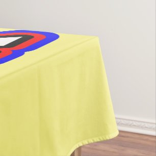 Simple Bold Best Cat Mum Ever Typography Tablecloth